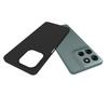 For Motorola Moto G56 5G Case Soft Matte Back TPU Black Phone Cover (Large Cutout)