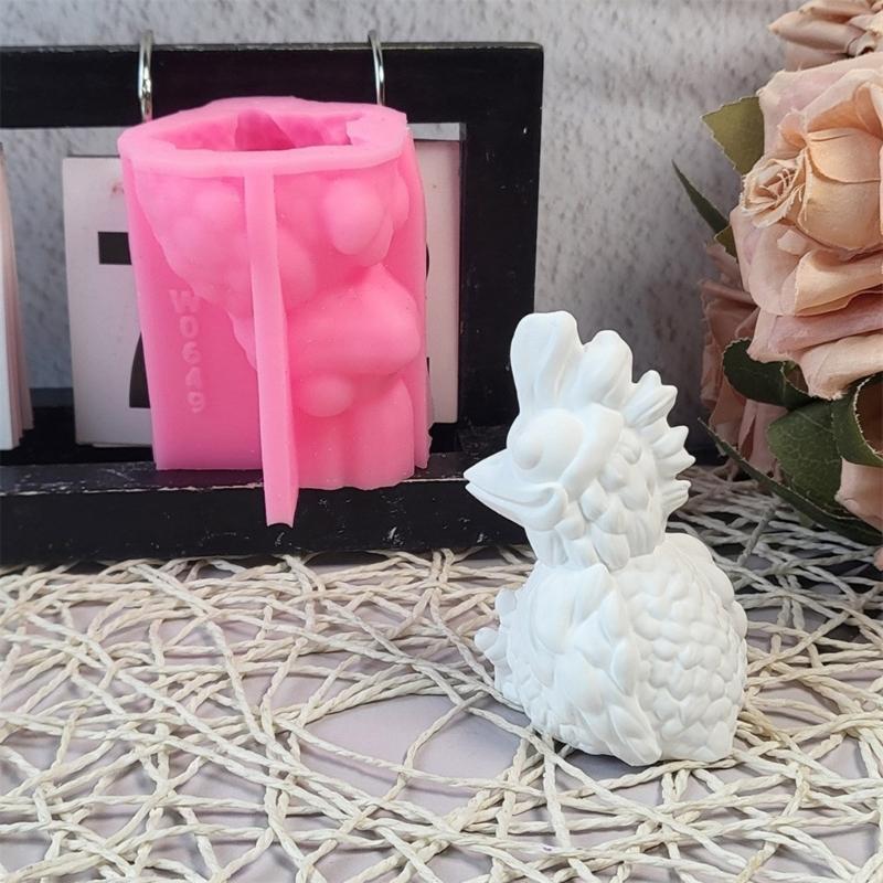 Silicone Moulds Animal Molds Epoxy Resin Molds Funny Chicken Plasters Molds Handmade Ornament Molds Castings Molds