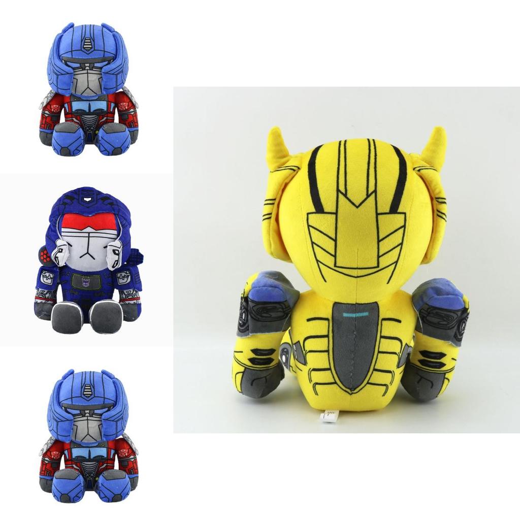 Очаровательная Плюшевая Кукла-Трансформер Шмель Мягкая Игрушка Робот Подарок на День Рождения Для Детей