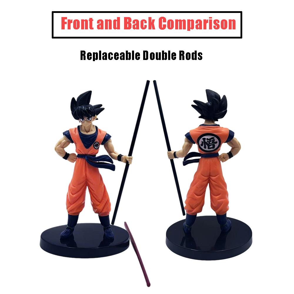 * Hot Sold Dragon Ball Son Goku Super Saiyan Anime Figure Goku Dbz Action Figure Model Gifts Collectible Figurines.