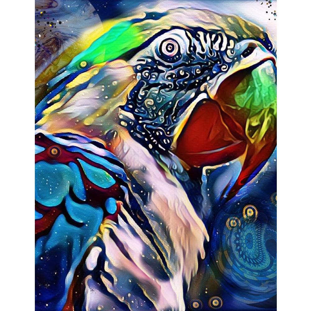 Полная площадь Алмазная картина Портрет Красочные животные Алмазная вышивка Волк Сова Пантера Изображение Стразы Вышивка Крестом Рождественские украшения