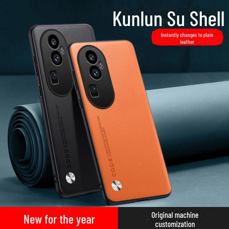 Чехол для мобильного телефона Oppo Reno из кевларовой кожи — совместим с Reno9 Pro и Reno8, защита от падений