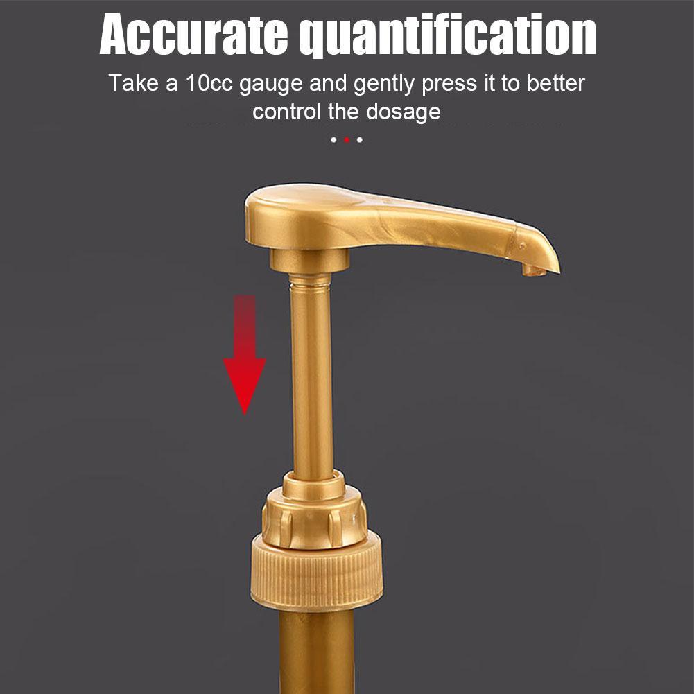Leeseph Помпа для сиропа Диспенсер для сиропа для кофе Помпа нажимного действия Головка помпы для кофейных сиропов для диспенсера для бутылок с соком