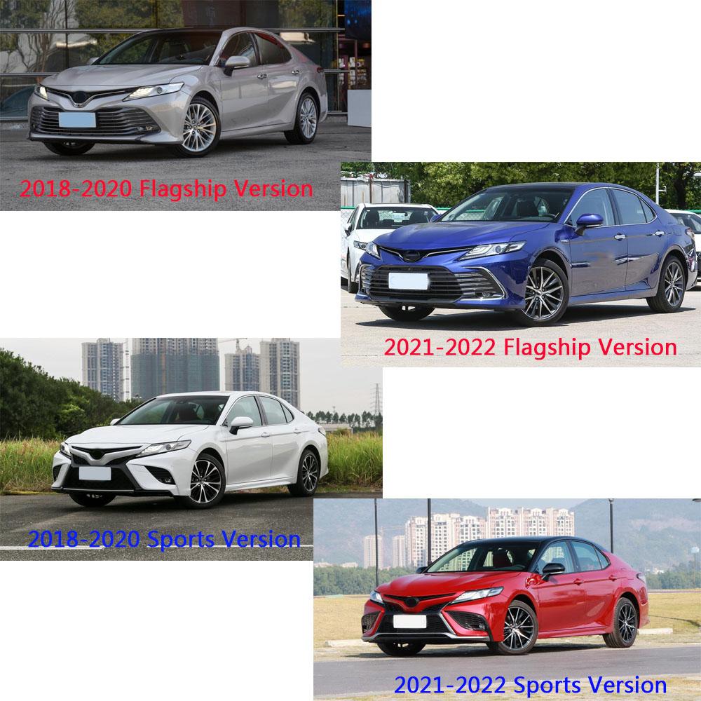 Для Toyota Camry XV70 2017 2018 2022 декоративная накладка на переднюю часть противотуманных фар, колпаки, рамка для лампы, палка