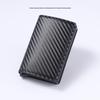 RFID Anti-Theft Men's Wallet: Ultra-Thin Carbon Fiber Multi-Card Holder