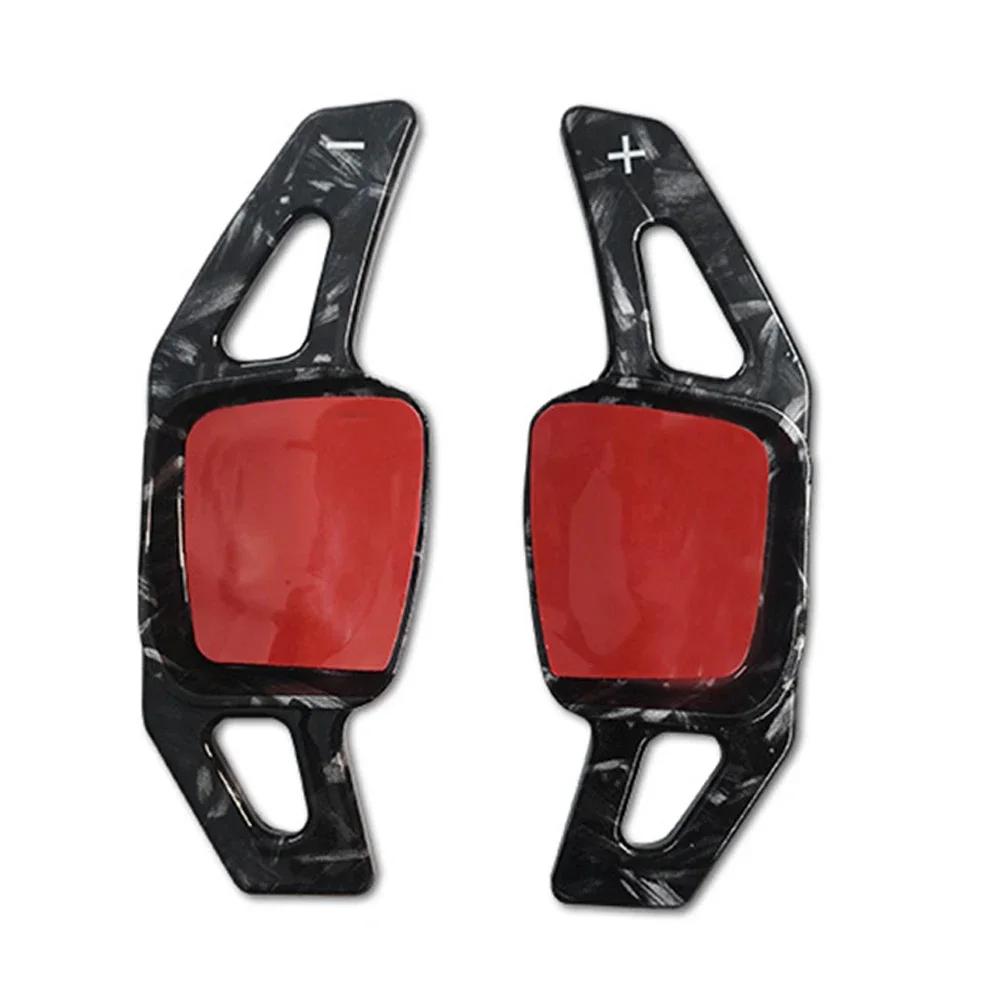 For Volkswagen VW Golf 8 Tiguan PASSAT Touareg Tharu 1 Pair Car ABS Shifter Gear Shift Paddles Steering Wheel Paddle Accessories
