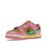 Parris Goebel x Nike Dunk Low Игривый розовый Женские кроссовки Разноцветный Бронзовый Прозрачный нефрит FN2721-600