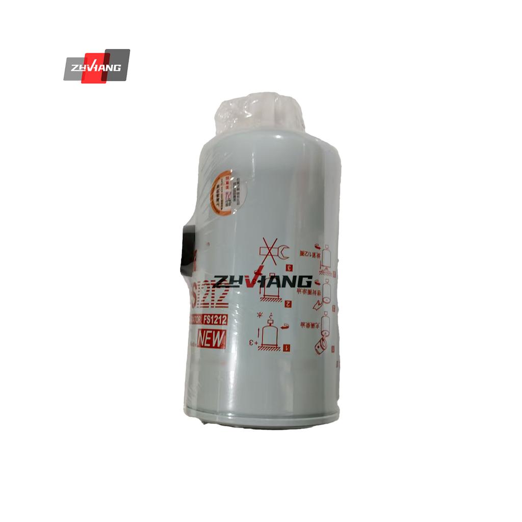 New Zhihang Diesel Fuel Filter & Fuel Water Separator (Steel) for HOWO Truck Replacement OE FS1212 Customizable