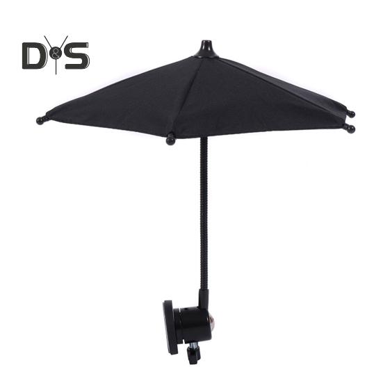 Magnetic Phone Umbrella Adjustable Flexible Angle Anti-Reflective Universal Outdoor Car Mobile Phone Sun Shade Mini Parasol Cell Phone Accessories