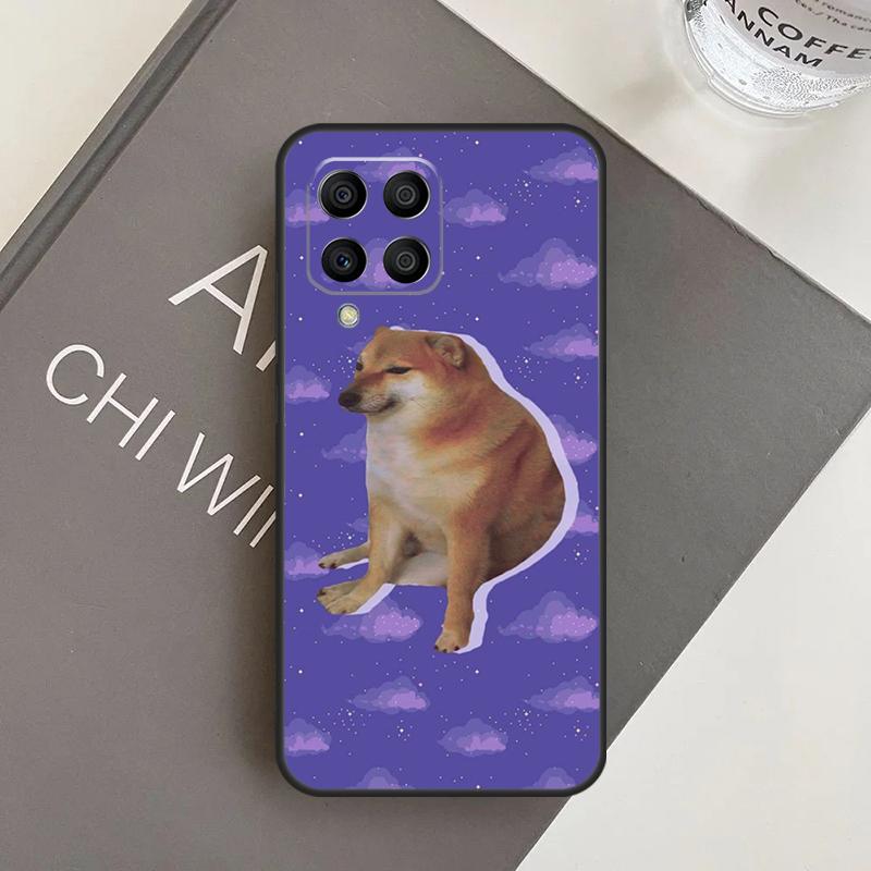 Смешной чехол с собакой Доге для Samsung Galaxy M11 M21 M31 M20 M23 M54 M14 M34 M13 M52 M32 M12 M16 M36 M56 M15 M55