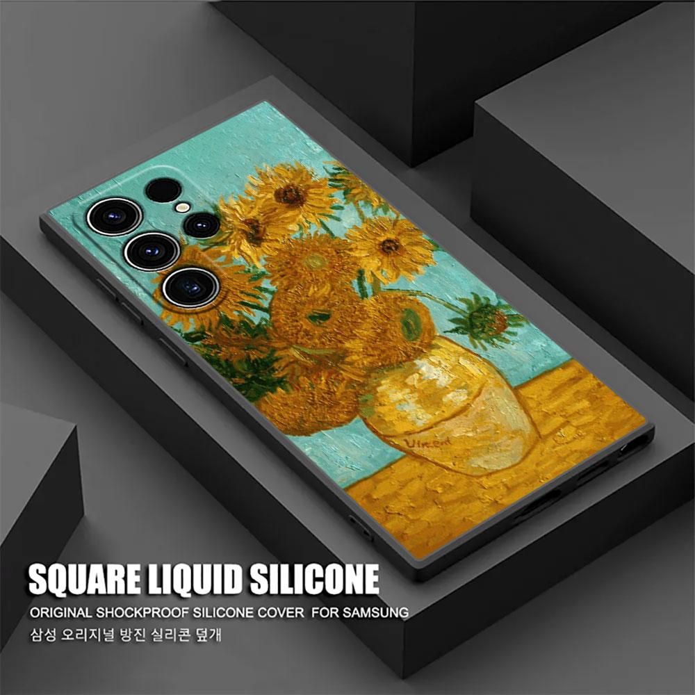 Ретро Масляная Живопись Ван Гог Звездная Ночь S26Ultra Чехол Для Samsung Galaxy S26 S25 S24 S23 S20 S21 FE S22 Ultra Plus 5G Чехол для Телефона