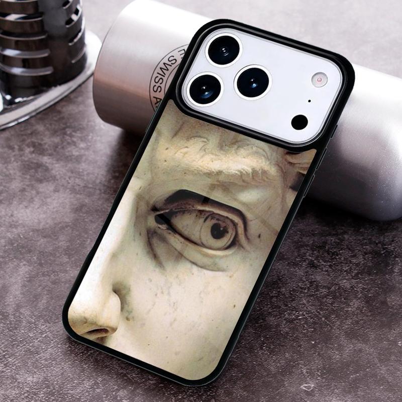 Греческая эстетика Гипсовая статуэтка Чехол для телефона для iPhone 17 16 15 Pro Max Air 14 13 12 11 Plus Ударопрочный чехол
