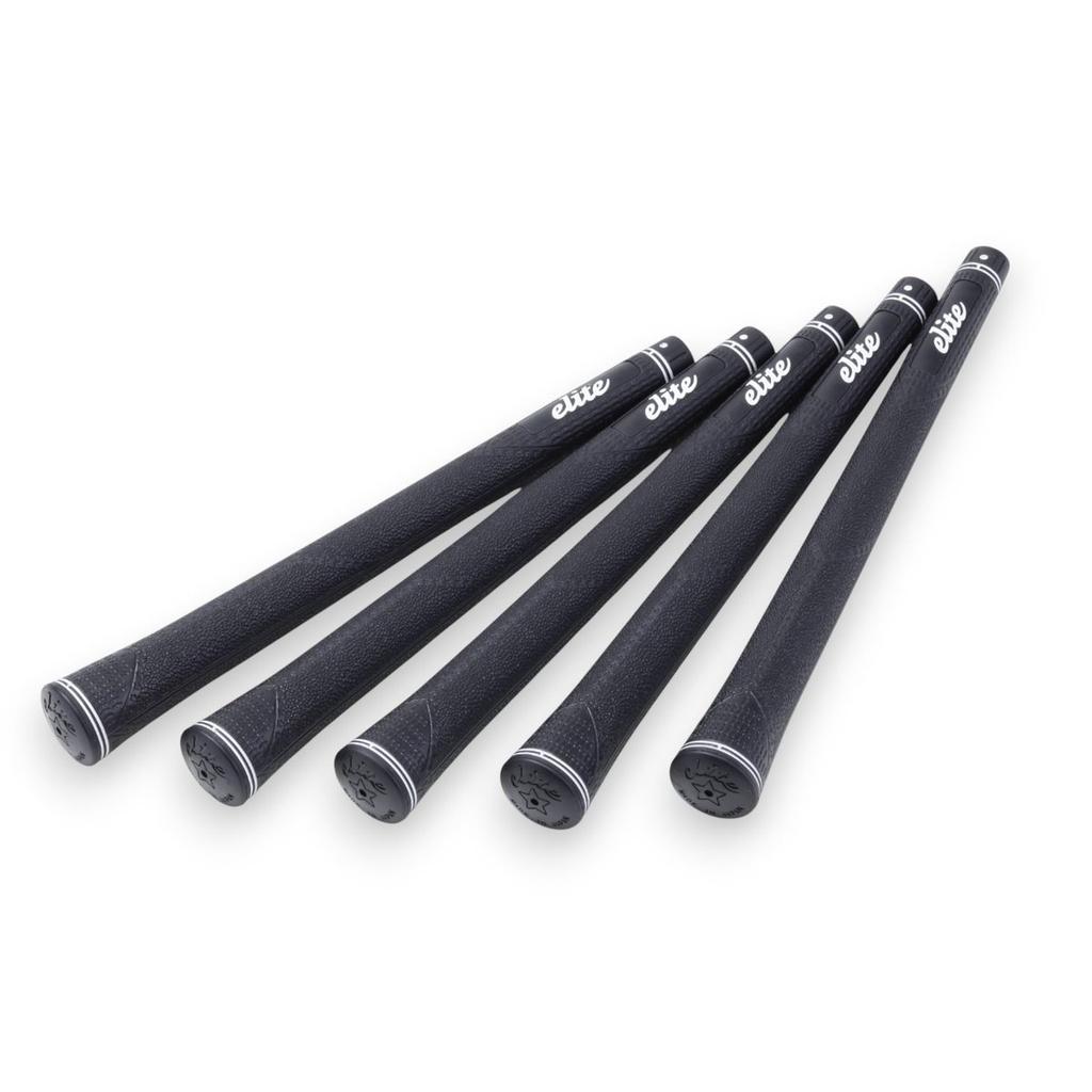 elitegrips Golf Grips Magnum Series MX51 Berlina Black No Backline M58 M60 M62 52.0g 265mm Set of 5