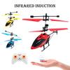 Usb Rechargeable Remote Control Infrared Induction Helicopter Hovering Aircraft Kid Xmas Gift