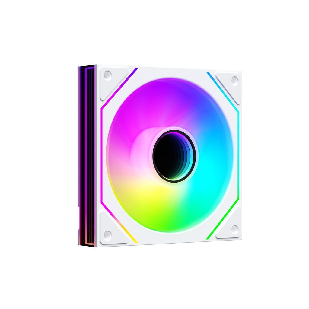 Prism 9 Pro ARGB 12CM Silent Desktop Case Fan - 5V Synchronization for Air Cooling & Heat Dissipation