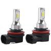 2pcs Aluminum Shell H8 H11 80W 6500K CSP White Fog Light Bulb with Decode 12?24V Universal