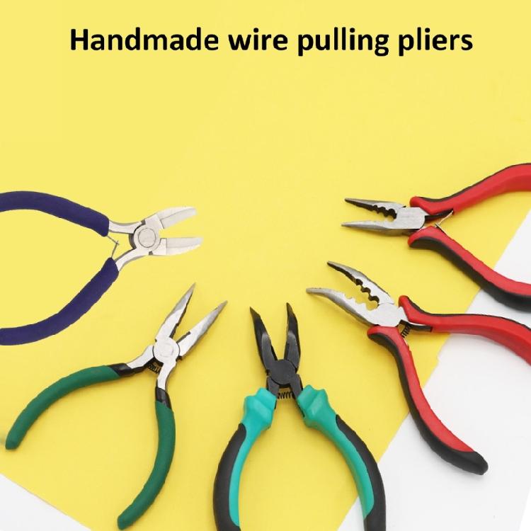 Jewelry Pliers Round Nose End Cutting Wire Pliers For Handmade Making Access