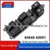 Совместимый переключатель стеклоподъемника для Toyota Land Cruiser 2002-2008 и Lexus LX470, деталь 84040-60091.