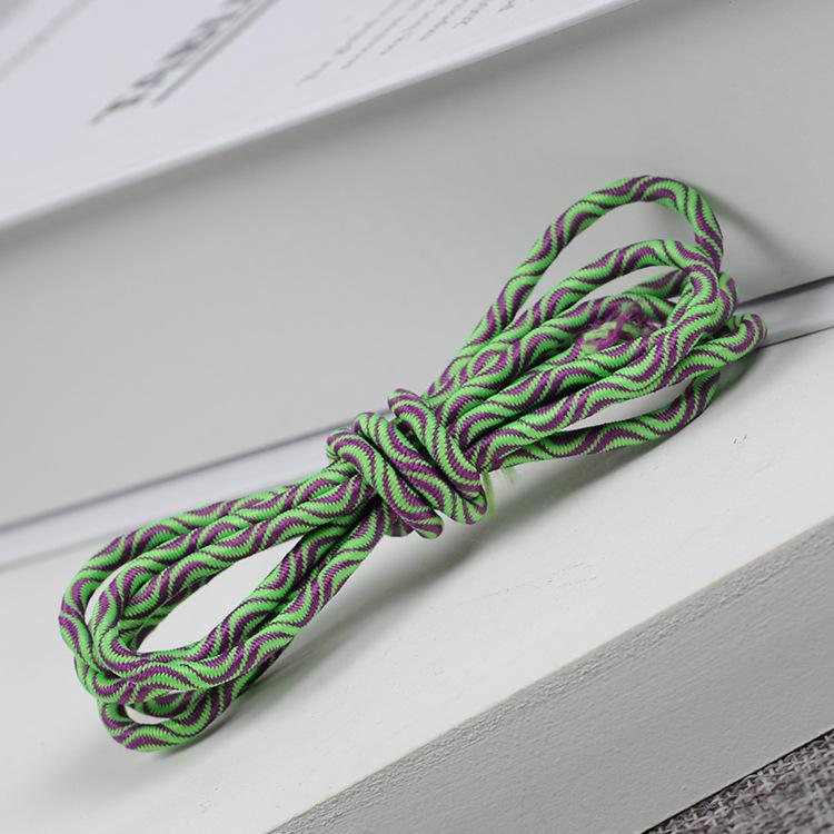 3 мм 5 ярдов Эластичная веревка Цветная круглая резинка Для одежды Шнурок для обуви Рюкзак Эластичные витые шнуры Швейные аксессуары для одежды