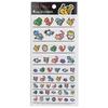 Kamio Japan Pokemon 4 Size Stickers Pikachu Pixel Art 007221