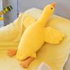 50-190cm Kawaii Quality Giant Colorful Goose Plush Toy Big Stuffed Animal Goose Soft Doll Sleeping Pillow Cushion Children Gifts