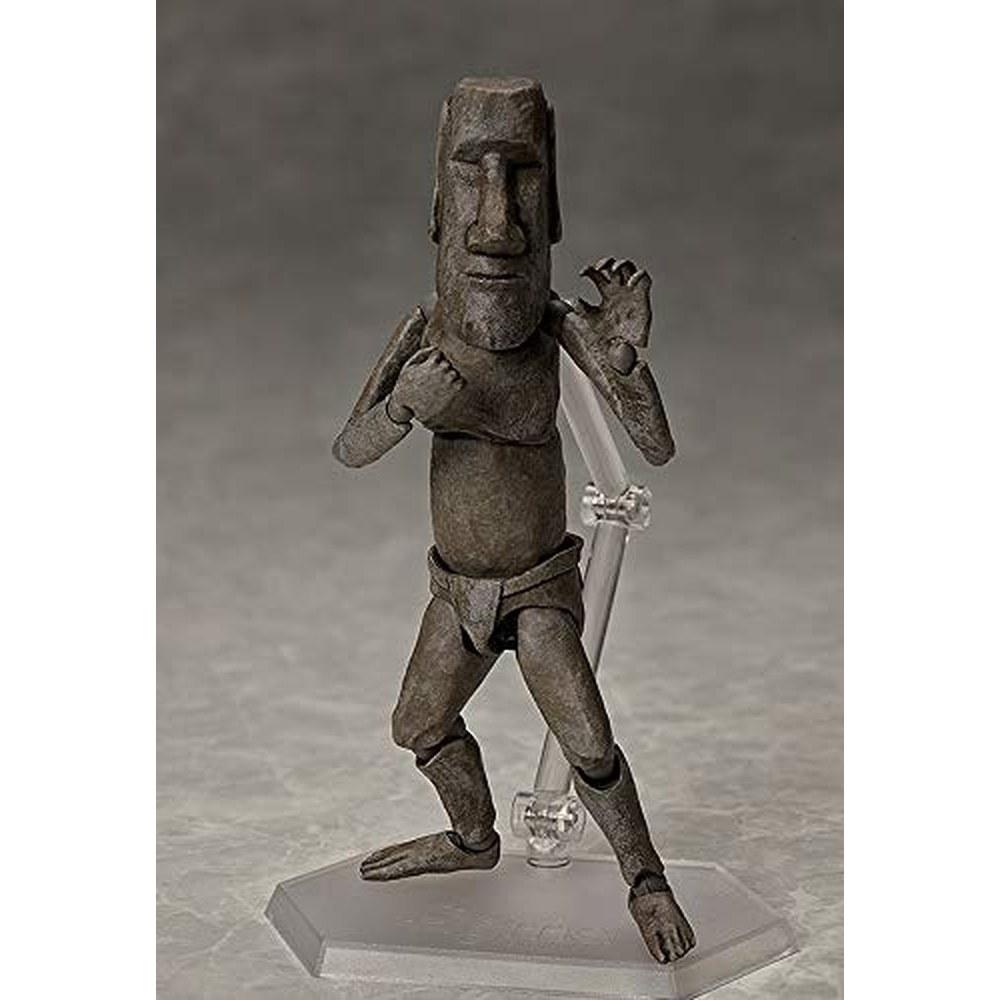 Good Smile Company Figma Статуя Моаи Музейная Подвыставка Подвижная Пластиковая Раскрашенная Фигурка F51118