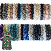 40PCS Imitation Silk Hair Scrunchies Silk Hair Ties Hairbands Skinny Scrunchies Ponytail Holders Hair Care Accessories
