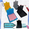 Sticky Note Organizer Sticky Note Stencil Sticky Note Storage Box  for 3x3 Self-Sticky Note Pads