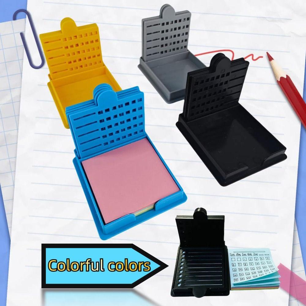 Sticky Note Organizer Sticky Note Stencil Sticky Note Storage Box for 3x3 Self-Sticky Note Pads