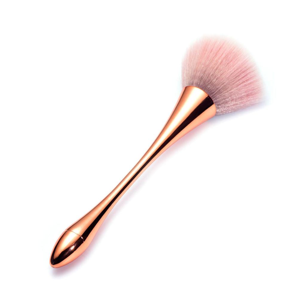 Large Soft Bristle Powder Brush for Blush, Highlighter, and Setting Powder
