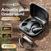 Умные Bluetooth-наушники Smart M144 с заушиной, полувкладыши, с двойным цифровым дисплеем