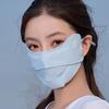 Breathable Face Cover Adjustable Ice Silk Mask New Suncreen Mask  Four Seasons