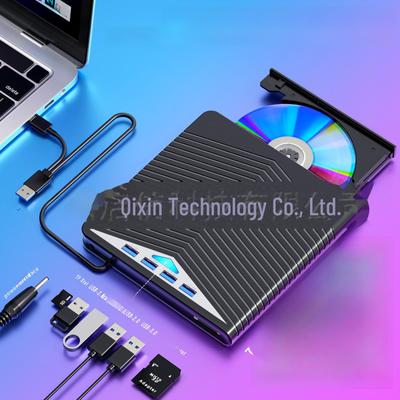 Многофункциональный внешний DVD-рекордер с интерфейсом USB-C и устройством чтения карт SD 7-в-1