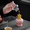 Китайский стиль DIY настольный орнамент масляная лампа чайный домик стеклянные винтажные керамические лампы гхи украшения для кабинета спальни
