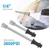 17/43CM Extension Rod 3600 PSI Extender Rod Stainless Steel Extension Wand for High Pressure Wash Gun for Karcher K2 K3 K4 K5 K7