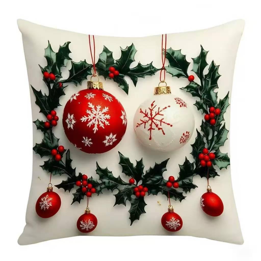 Christmas Pillow Cover Christmas Tree Plush Pillow Cover Pillow