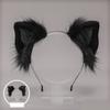 Lolita Headbands Furry Animal for Cat Ears Headwear  Kawaii Hair Hoop for Halloween Cosplay Headpiece Party Supplies