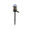 New LED Cartoon Creative Mushroom Lamp Outdoor Waterproof Atmosphere Decorative Floor Plug In Light Solar Garden Landscape Light