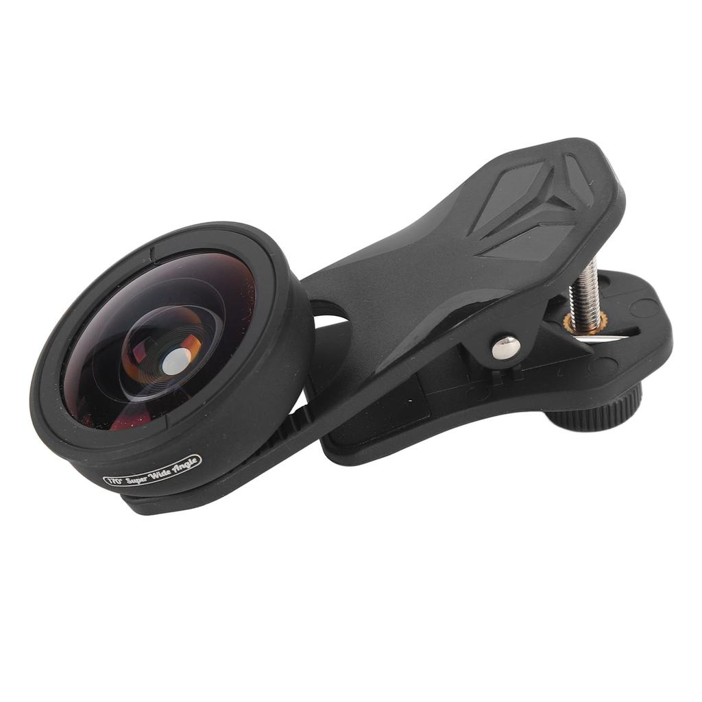 Широкоугольный объектив для телефона 170 градусов Сверхширокоугольный HD Насадка на камеру мобильного телефона для большинства смартфонов