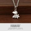 Серебряное ожерелье с бриллиантовой звездой Snoopy (Gin no Snoopy Diamond Star Petite Necklace), продается как официальный товар PEANUTS из стерлингового серебра 925 пробы, персонаж [Shinjuku Kura] (Не установлено) Женский