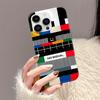 Cute cartoon pattern large hole phone case suitable for iPhone 17 16 15 14 13 12 11 Pro/Max/Plus anti drop and shockproof