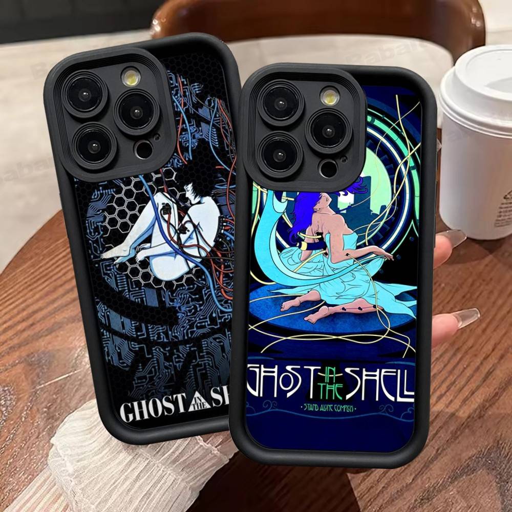 Чехол для телефона Аниме G-ghost In The S-shell для Samsung S26 S25 S24 S23 S22 S21 S20 F06 M16 Note 20 FE Ультрамягкий силиконовый ТПУ чехол