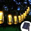10/20/38 Bulbs LED Solar String Lights Fairy Waterproof Patio Lamp For Outdoor Party Decoration Holiday Garland Garden Lamps