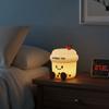 Led Light Milk Tea Cup Night Light Silicone Material Cartoon Table Lamp  Bedroom Decor