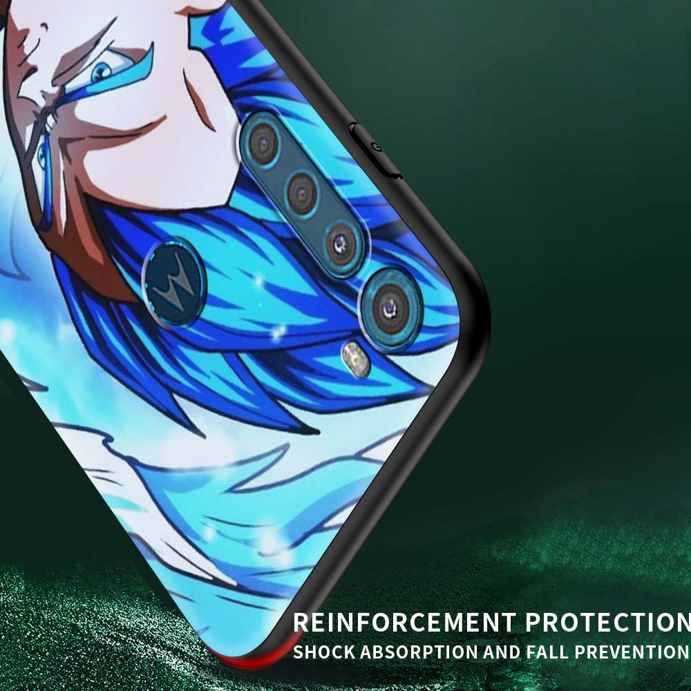 Чехол для телефона Motorola One Fusion G9 Play G8 Power Edge Plus G10 E6s G Stylus Tpu Soft Capa Cover Anime Son Goku
