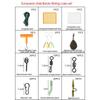 277Pcs/Set European-style Carp Fishing Accessories Kit Fishing Hook Block Bean Ring Fishing Gear Set