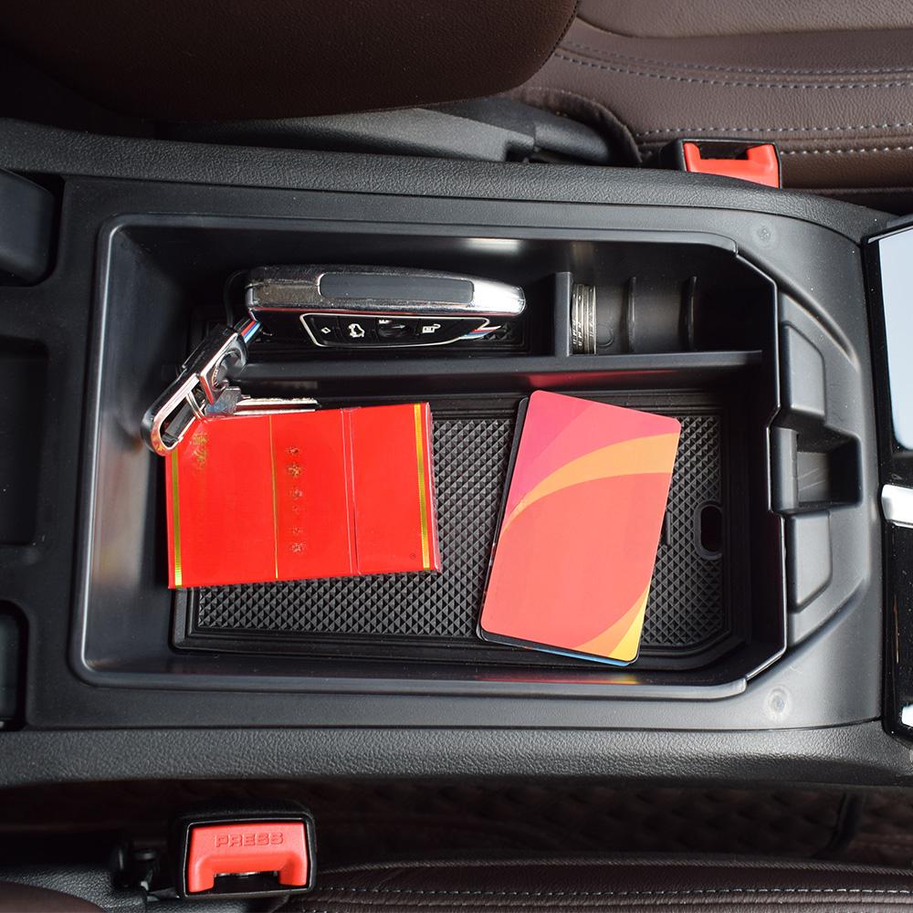 Car Armrest Storage Box for BMW X3 G01 2018-2025 X4 G02 2019-2025 Center Console Container Organizer Tray Interior Accessories