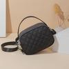 Women's Diamond-Pattern Spring Shoulder Bag - Versatile Fashion Handbag & Messenger Bag for Girls
