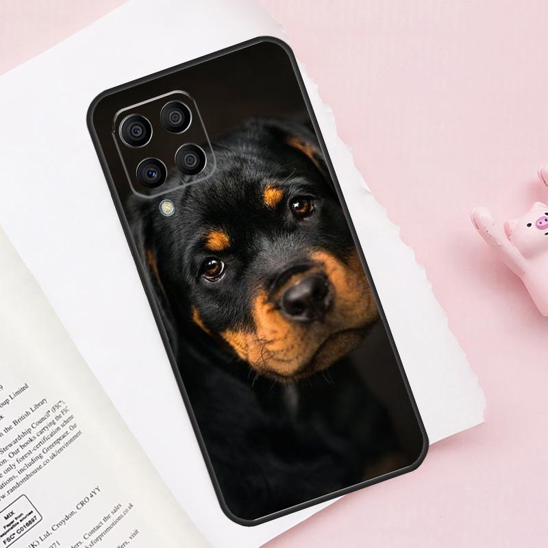 Чехол для собаки породы Ротвейлер для Samsung Galaxy M13 M53 M16 M36 M56 M06 M52 M32 M12 M54 M34 M14 M35 M55 M15 M11 M31