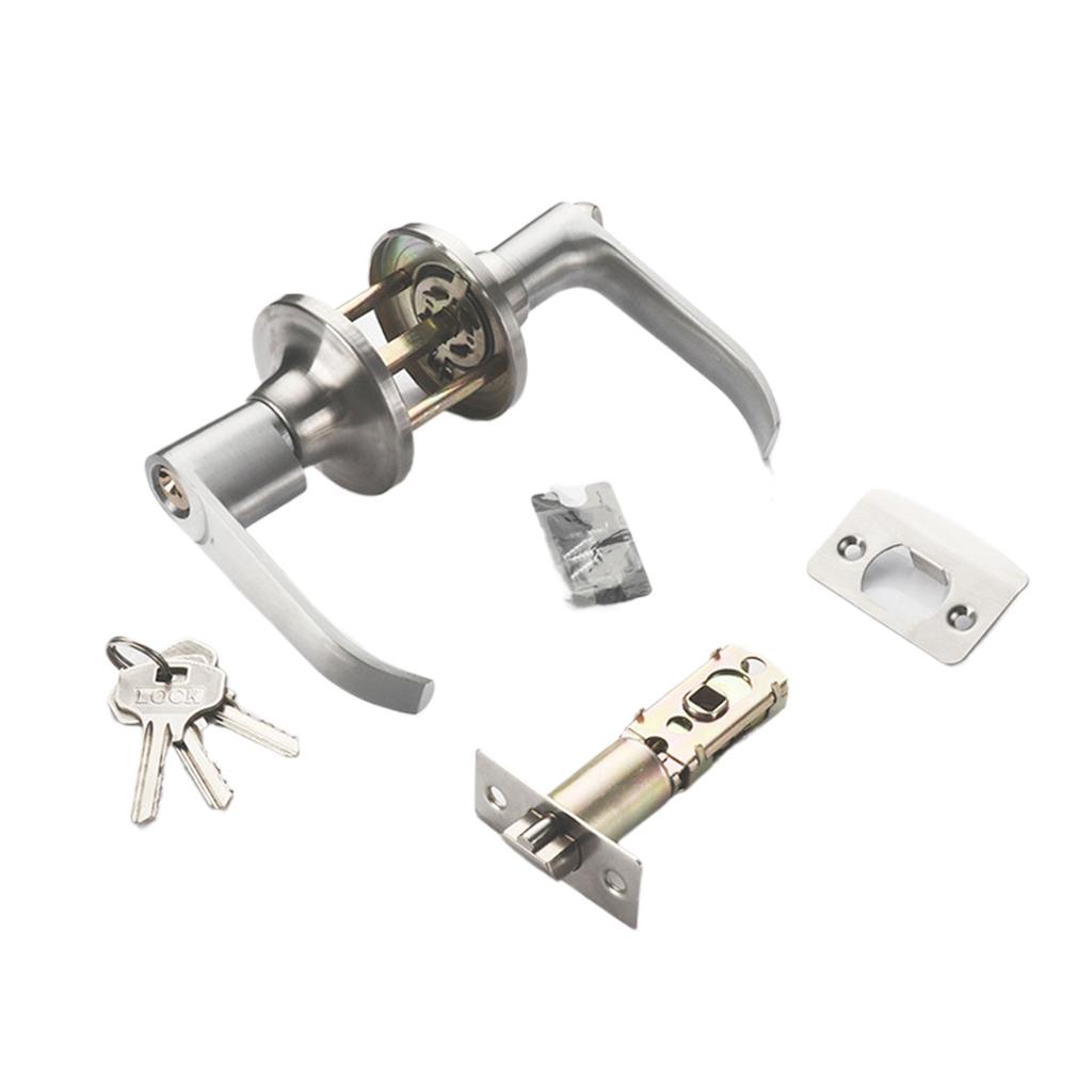 25-45-65mm Three Handle Lock Aluminum Alloy Door Lock Lock Color Lock Steel Lock Three Bar Keyed Locks